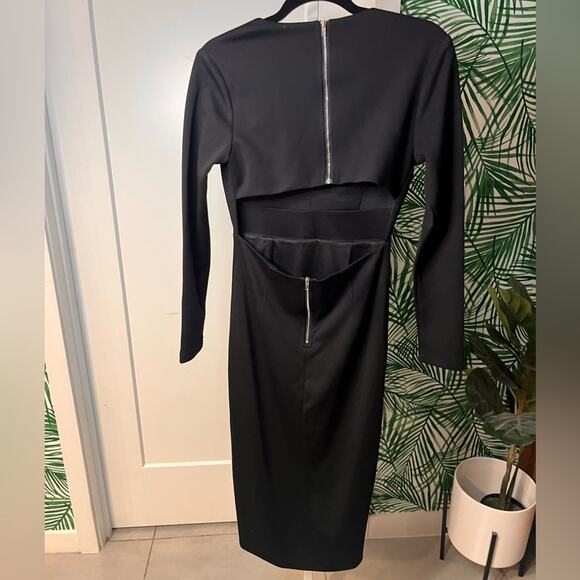 Anthropologie dRA Los Angeles Cutout Midi Dress, size small, EUC - Picture 3 of 11